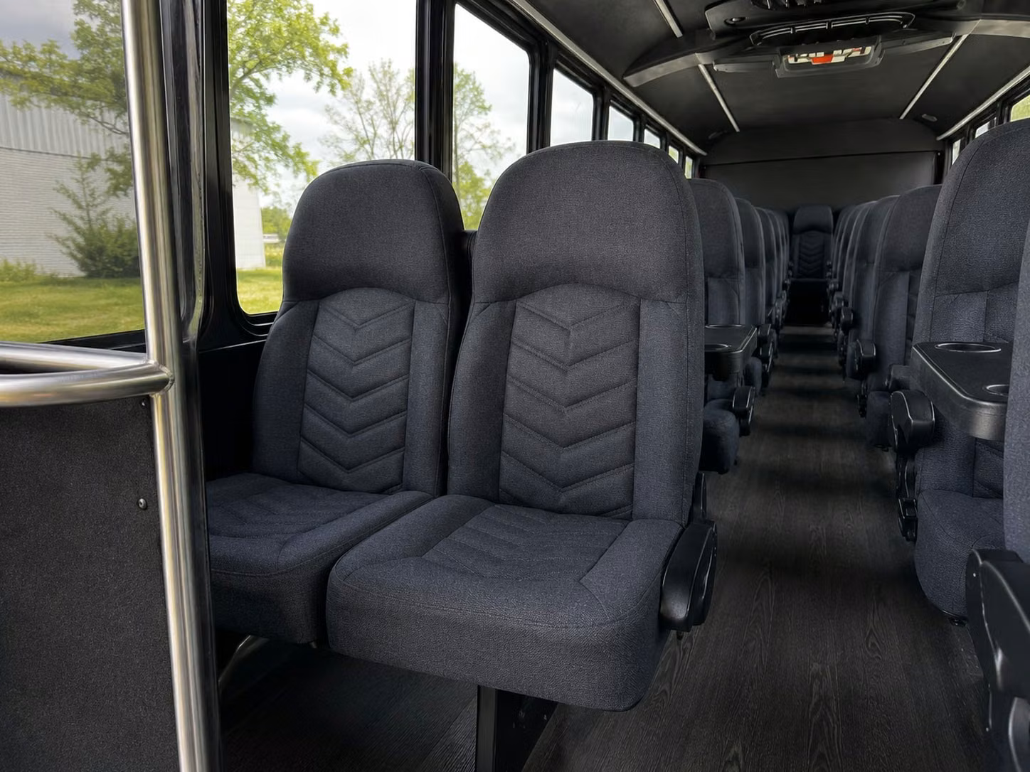 18 passenger minibus inside