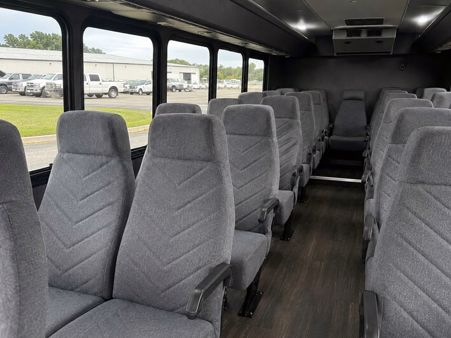 20 passenger minibus inside
