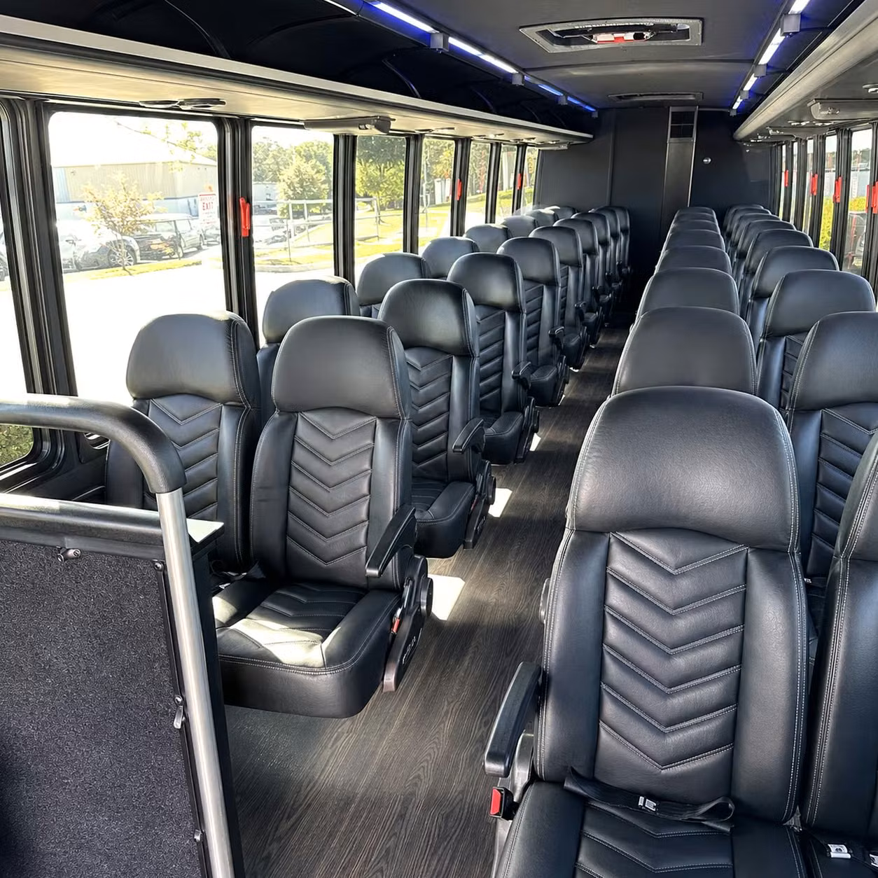 30 passenger minibus interior