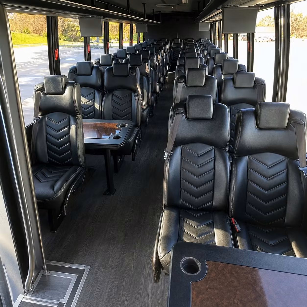 35 passenger minibus interior