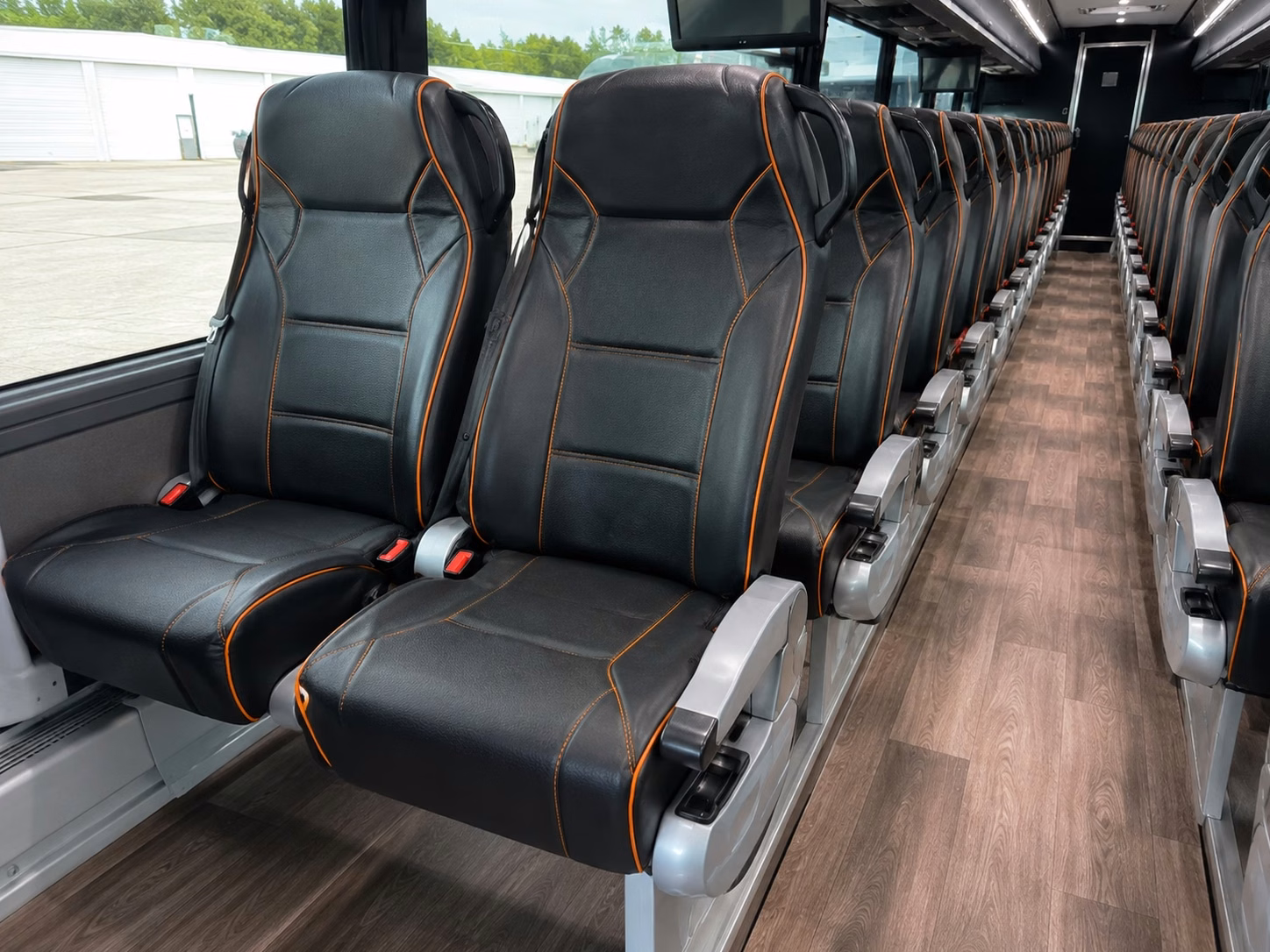 pittsburg charter bus interior