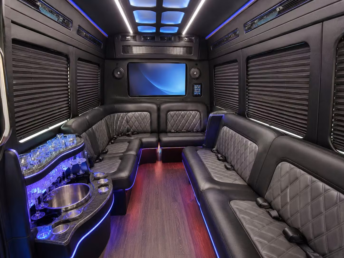 sprinter limousine inside