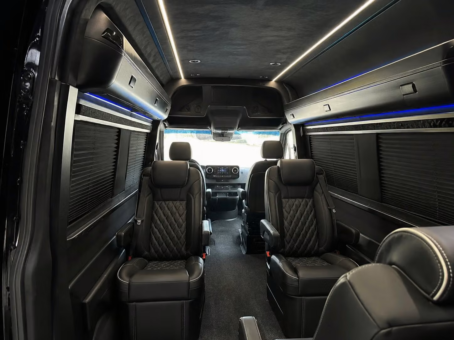 sprinter van with driver interior