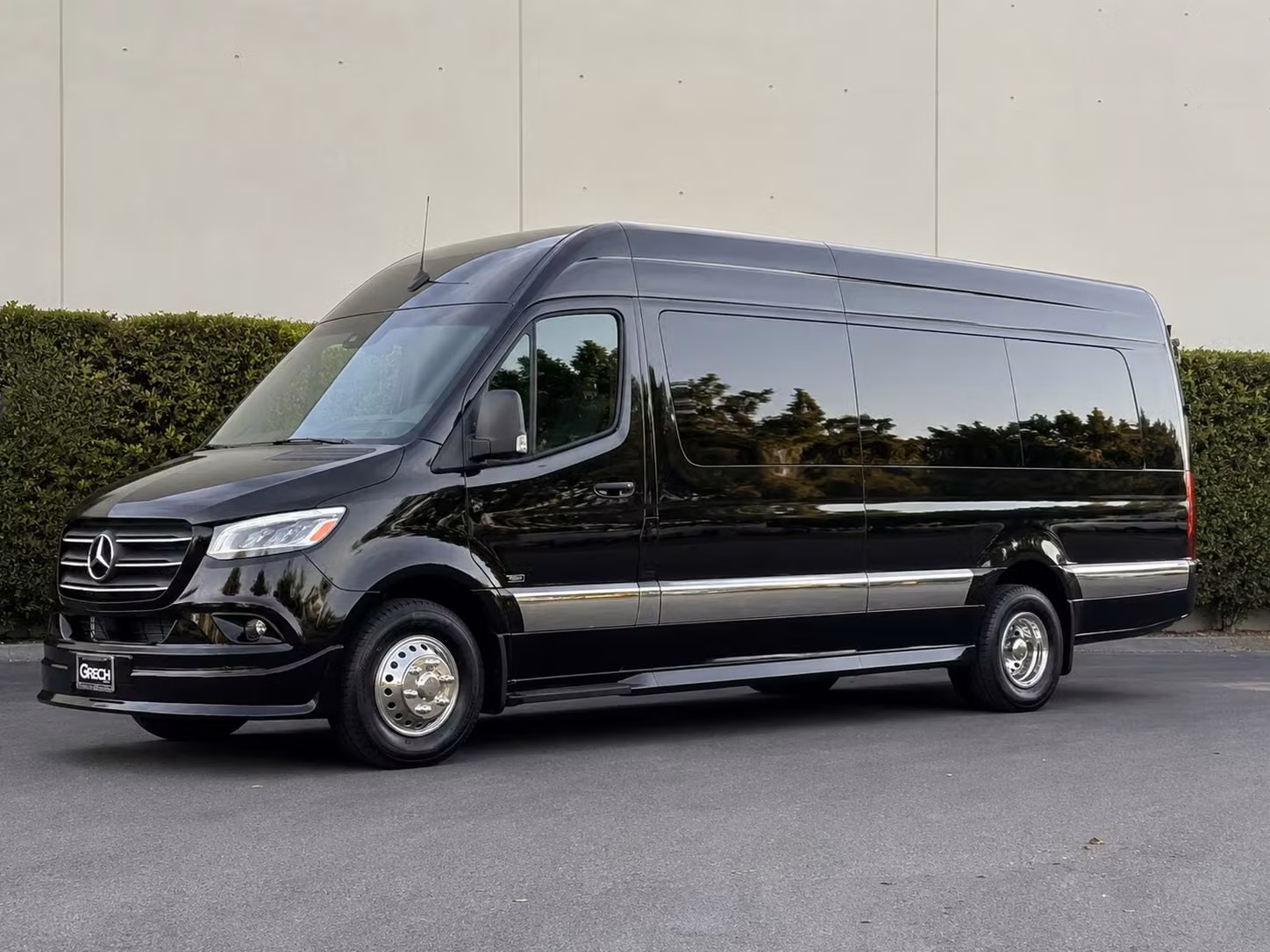 sprinter van with driver